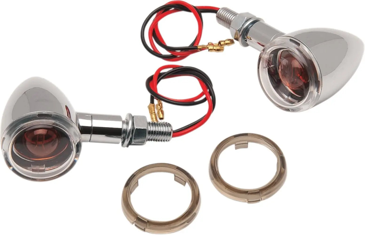 DRAG SPECIALTIES - LIGHT MINI-DEUCE CLR/SMK - 20400277