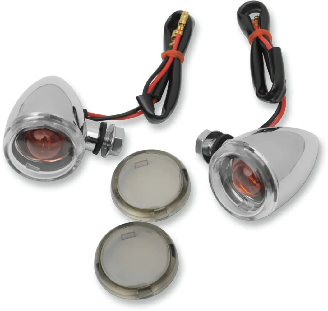 DRAG SPECIALTIES - LIGHT MINI-DEUCE CLR/SMK - 20400530
