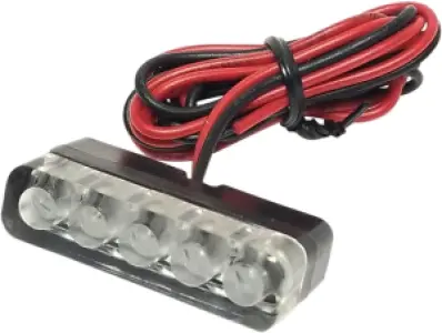 K&S TECHNOLOGIES - LICENSE PLATE LGHT BAR WH - 20300290