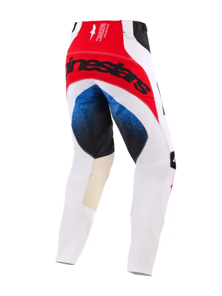 ALPINESTARS(MX) - PANT TECHSTAR KNIF BLK/WH/RED  - 290112469