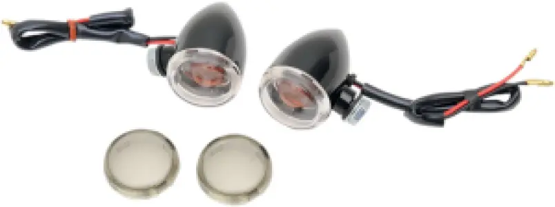 DRAG SPECIALTIES - LIGHT MINI-DEUCE BLK SMK - 20401042