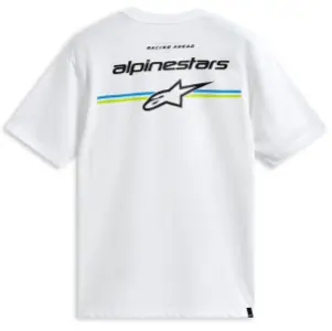 ALPINESTARS (CASUALS) - TEE SS CSF LANES WHITE M - 303025410