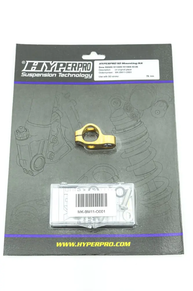HYPERPRO - SD MOUNT. KIT GOLD BMW R850 R  - 06040009