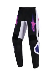 ALPINESTARS(MX) - PANT YTH FLUID GRID BLK/GY/PU - 29032673