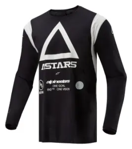 ALPINESTARS(MX) - JERSEY TECHDURA BLACK M - 29107873