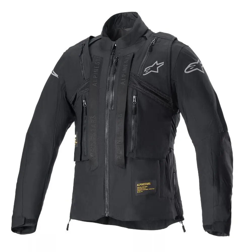 ALPINESTARS(MX) - JACKET TECHDURA BLK/SILV L - 29200734