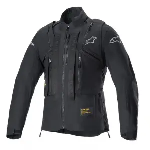 ALPINESTARS(MX) - JACKET TECHDURA BLK/SILV XL - 29200735