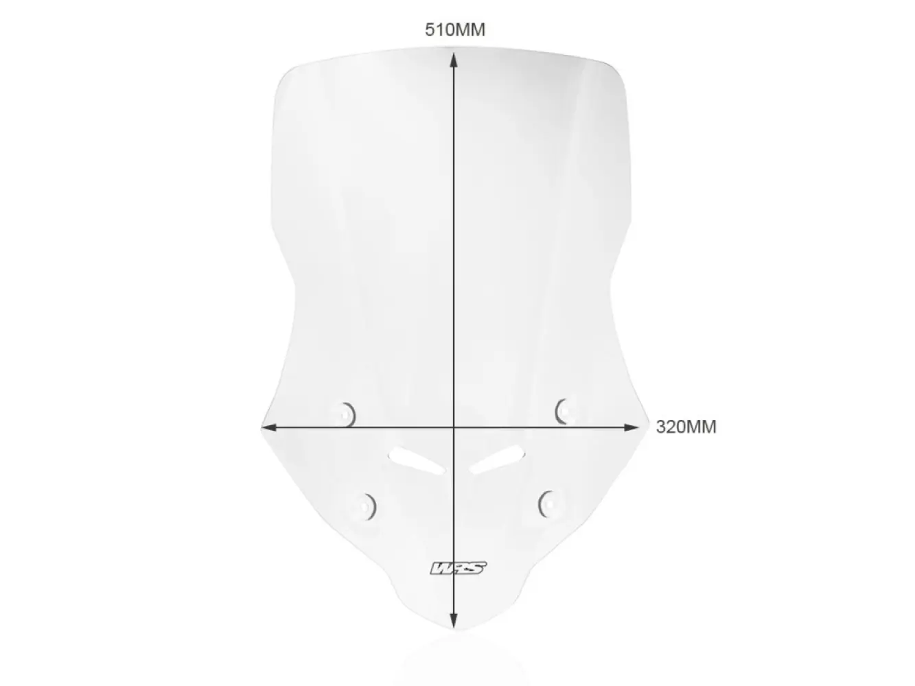WRS - WINDSCREEN CAPONORD HORNET 750 - 23121569