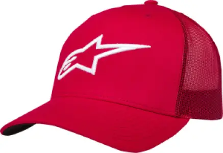 ALPINESTARS (CASUALS) - HAT CRV BILL TRUCK AGELESS RED - 25014615