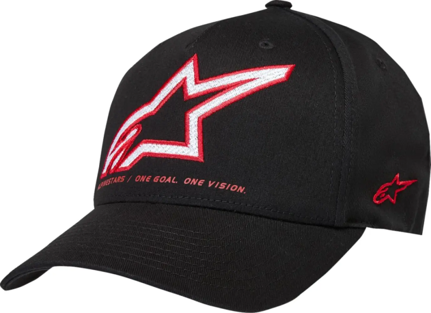 ALPINESTARS (CASUALS) - HAT CRV BILL LINEOUT BLACK S/M - 25014616