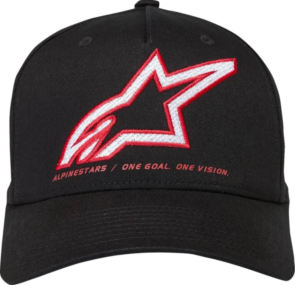 ALPINESTARS (CASUALS) - HAT CRV BILL LINEOUT BLACK S/M - 25014616
