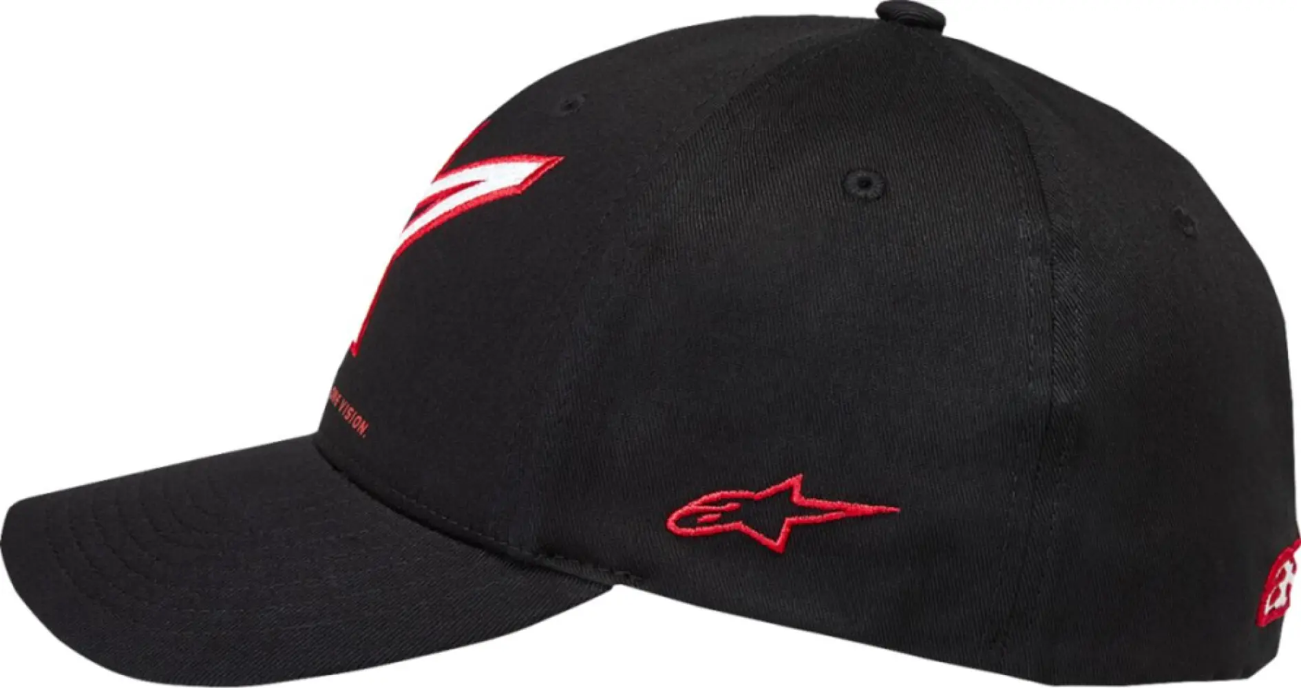 ALPINESTARS (CASUALS) - HAT CRV BILL LINEOUT BLACK S/M - 25014616