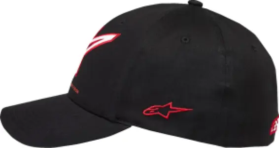 ALPINESTARS (CASUALS) - HAT CRV BILL LINEOUT BLACK S/M - 25014616