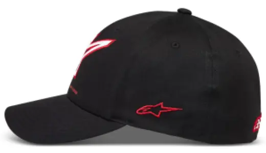 ALPINESTARS (CASUALS) - HAT CRV BILL LINEOUT BLACK L/X - 25014617