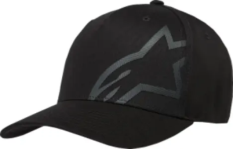 ALPINESTARS (CASUALS) - HAT CRV BILL MAZE BLACK L/XL - 25014625