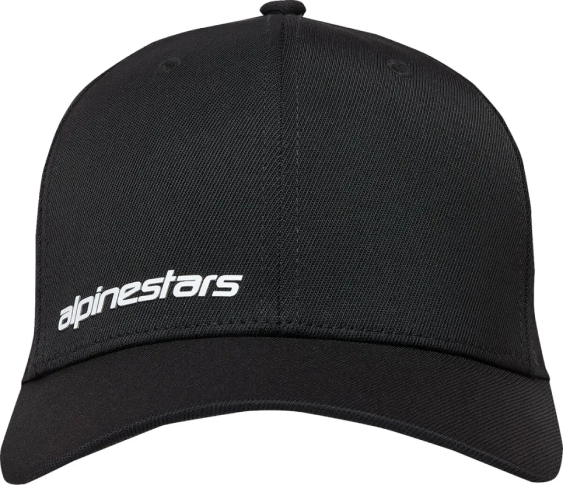 ALPINESTARS (CASUALS) - HAT CRV BILL POINTS BLACK S/M - 25014628