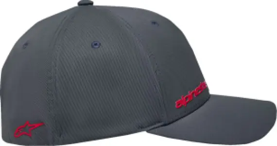 ALPINESTARS (CASUALS) - HAT CRV BILL POINTS DARK GRAY  - 25014630