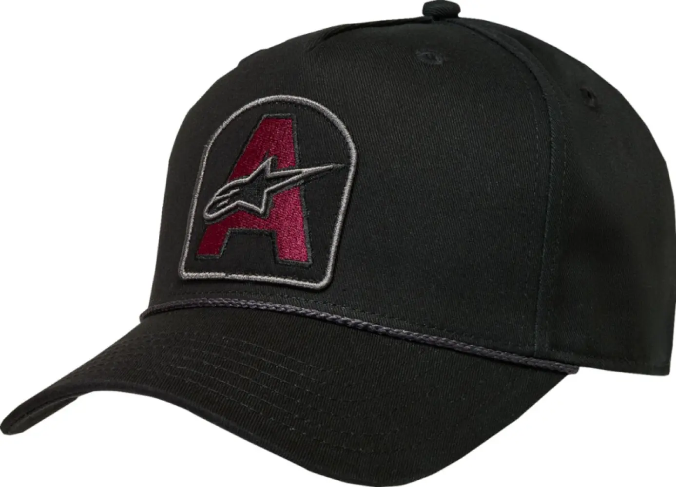 ALPINESTARS (CASUALS) - HAT CRV BILL SNAPBACK ACME BLA - 25014634