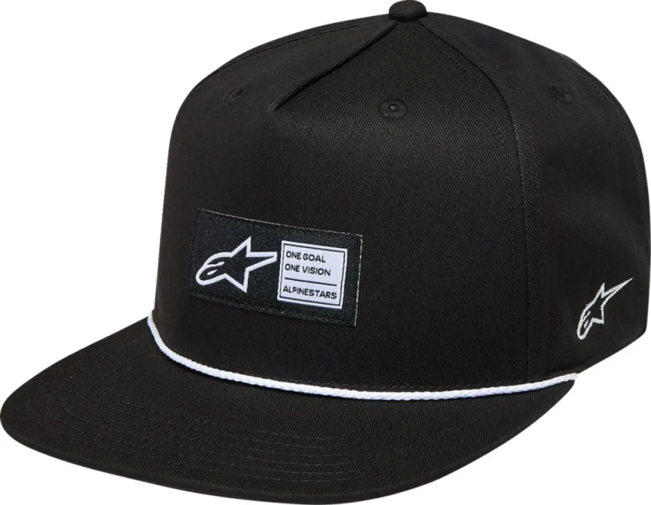 ALPINESTARS (CASUALS) - HAT FLT BILL SNAPBACK LABEL BL - 25014642
