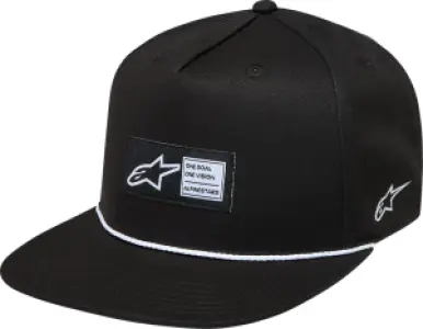 ALPINESTARS (CASUALS) - HAT FLT BILL SNAPBACK LABEL BL - 25014642