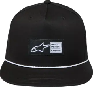 ALPINESTARS (CASUALS) - HAT FLT BILL SNAPBACK LABEL BL - 25014642