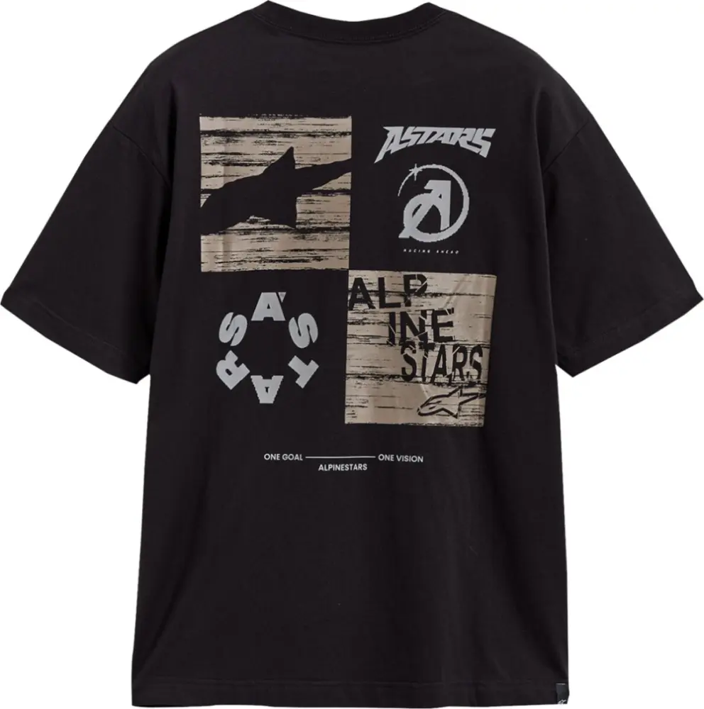 ALPINESTARS (CASUALS) - TEE SS CSF OVERSIZED CHECKBACK - 303025831