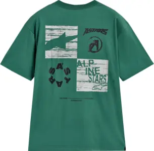 ALPINESTARS (CASUALS) - TEE SS CSF OVERSIZED CHECKBACK - 303025835