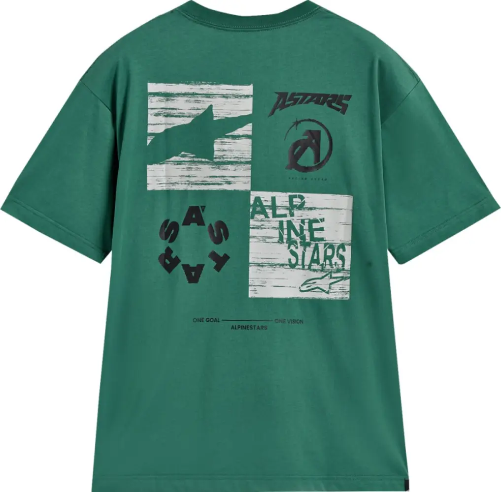 ALPINESTARS (CASUALS) - TEE SS CSF OVERSIZED CHECKBACK - 303025839
