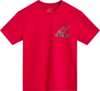ALPINESTARS (CASUALS) - TEE SS CSF LINEOUT RED L - 303025917