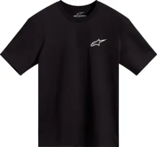 ALPINESTARS (CASUALS) - TEE SS CSF COMBO BACK BLACK/WH - 303025921