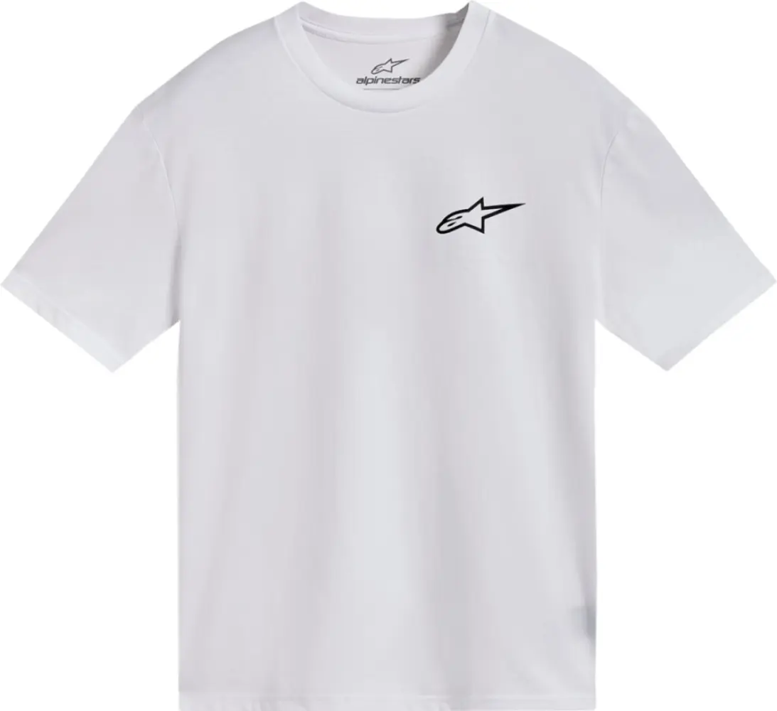 ALPINESTARS (CASUALS) - TEE SS CSF COMBO BACK WHITE/BL - 303025930