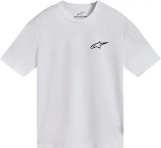 ALPINESTARS (CASUALS) - TEE SS CSF COMBO BACK WHITE/BL - 303025933