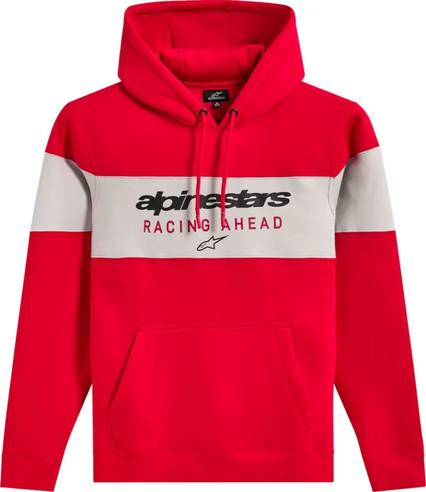 ALPINESTARS (CASUALS) - HOODIE PO CUBIC RED/CEMENT L - 30507554