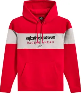 ALPINESTARS (CASUALS) - HOODIE PO CUBIC RED/CEMENT XL - 30507555