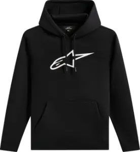 ALPINESTARS (CASUALS) - HOODIE PO AGELESS V3 BLACK/WHI - 30507564