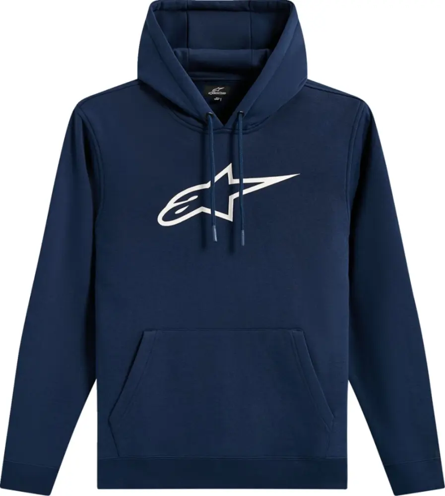 ALPINESTARS (CASUALS) - HOODIE PO AGELESS V3 NAVY/WHIT - 30507568