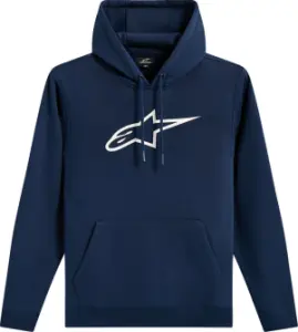 ALPINESTARS (CASUALS) - HOODIE PO AGELESS V3 NAVY/WHIT - 30507568