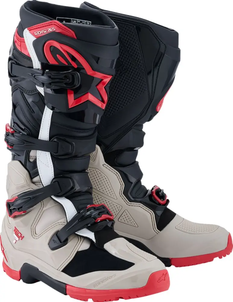 ALPINESTARS(MX) - BOOT TECH 7 ENDURO BLK/LT GRAY - 34103450