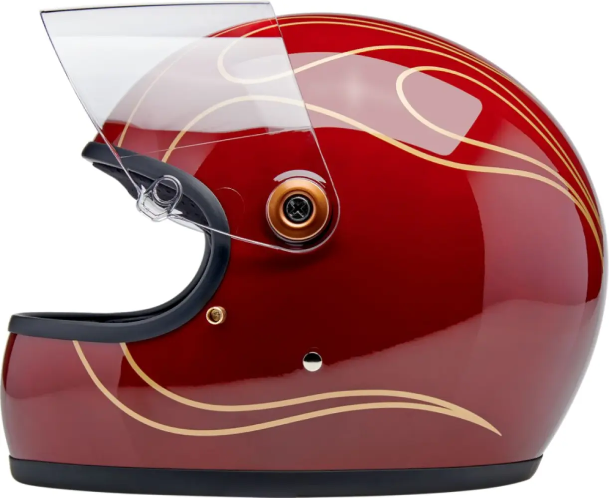 BILTWELL - HELMET GRINGO S GARNET RED FLA - 010118375