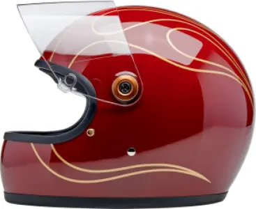 BILTWELL - HELMET GRINGO S GARNET RED FLA - 010118375