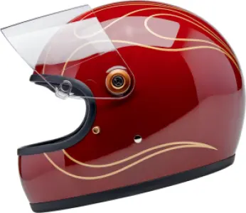 BILTWELL - HELMET GRINGO S GARNET RED FLA - 010118375