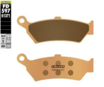 GALFER - BRAKE PAD SINTERED RR - 17214114