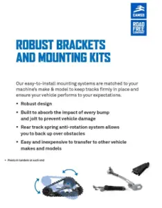 CAMSO - ATV - TRACK SYSTEM UTV ADAPTOR - 45060100