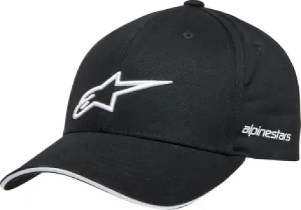 ALPINESTARS (CASUALS) - HAT ROSTRUM BLACK/WHITE - 25013923