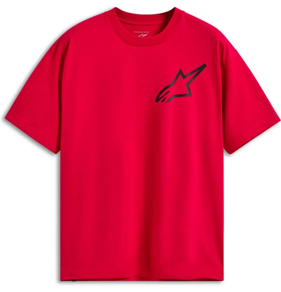 ALPINESTARS (CASUALS) - TEE SS CSF OVERSIZED ONE RED L - 303025391