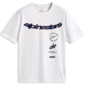 ALPINESTARS (CASUALS) - TEE SS CSF ABUS WHITE L - 303025456