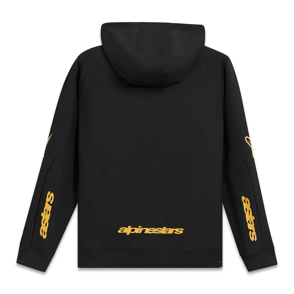 ALPINESTARS (CASUALS) - HOODIE SESSIONS V3 BLACK/GOLD  - 30506880
