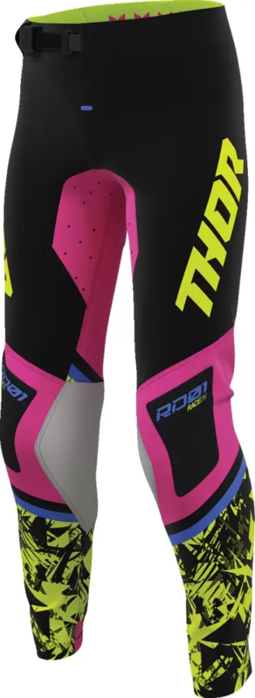 THOR - PANT YTH SPORTMODE PUNKD BK/FU - 29032732