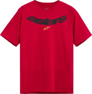 ALPINESTARS (CASUALS) - TEE SS CSF ELLIPTIC RED M - 303024238