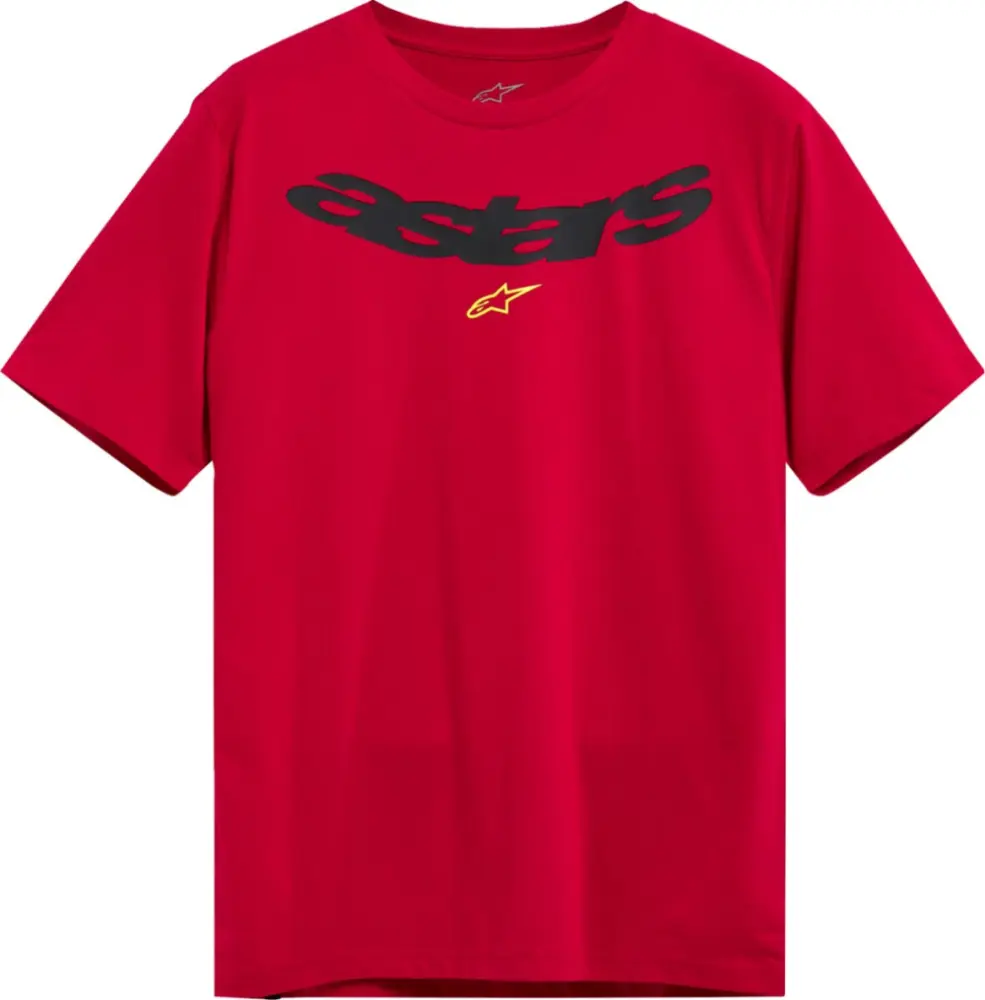 ALPINESTARS (CASUALS) - TEE SS CSF ELLIPTIC RED L - 303024239